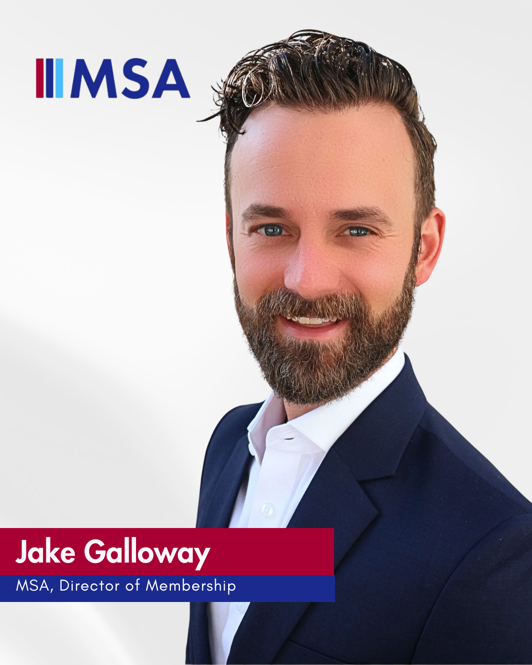 MSA Welcomes NEW Director of Membership, Jake Galloway